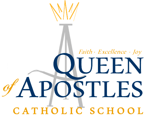 Queen of Apostles Catholic School Logo